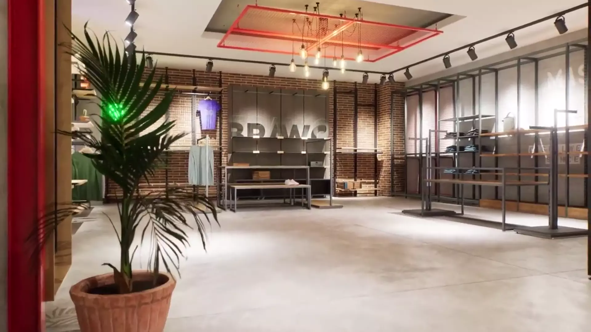 Shopline Showroom, real-time digital twin